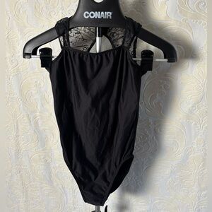 Motionwear Black Lace Bodysuit